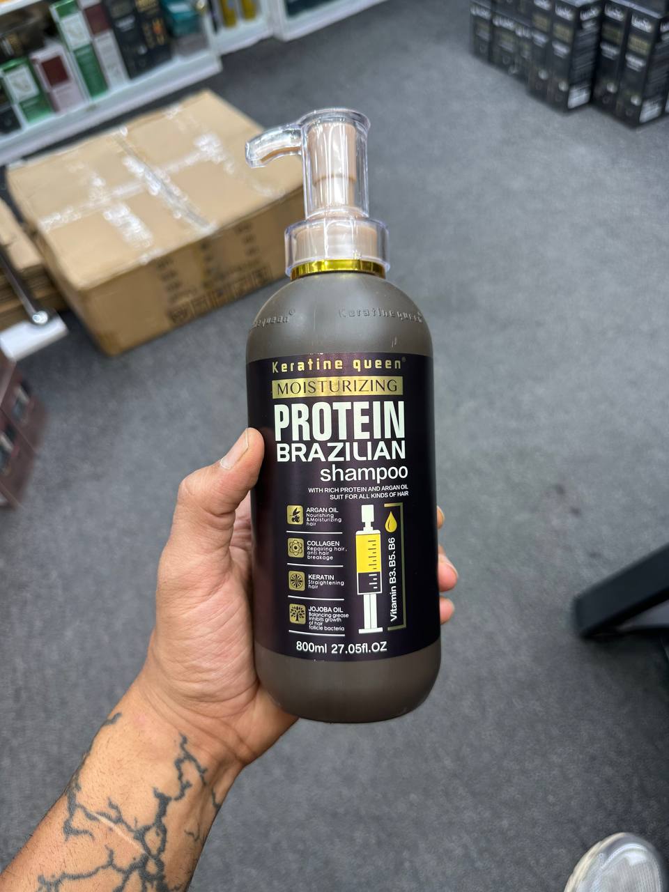 Keratine Queen Brazilian Shampoo