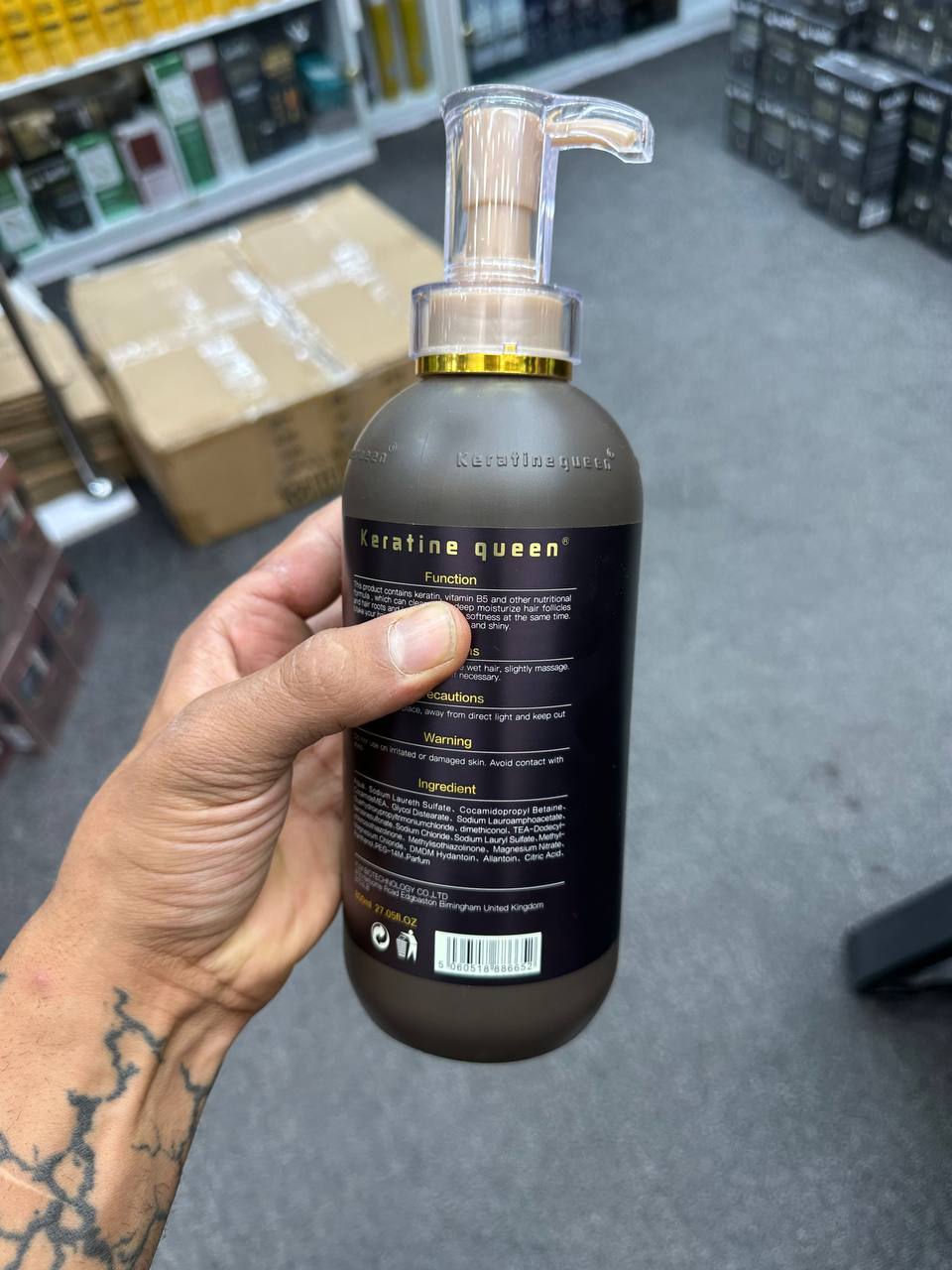 Keratine Queen Brazilian Shampoo