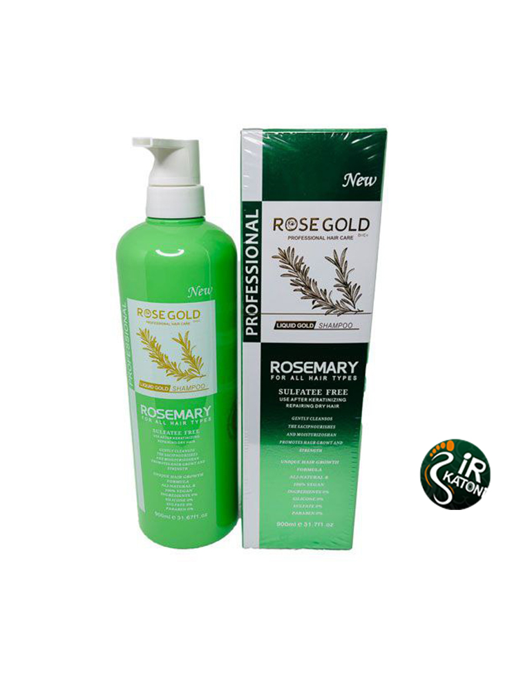 شامپو رزماری رز گلد 900 میل