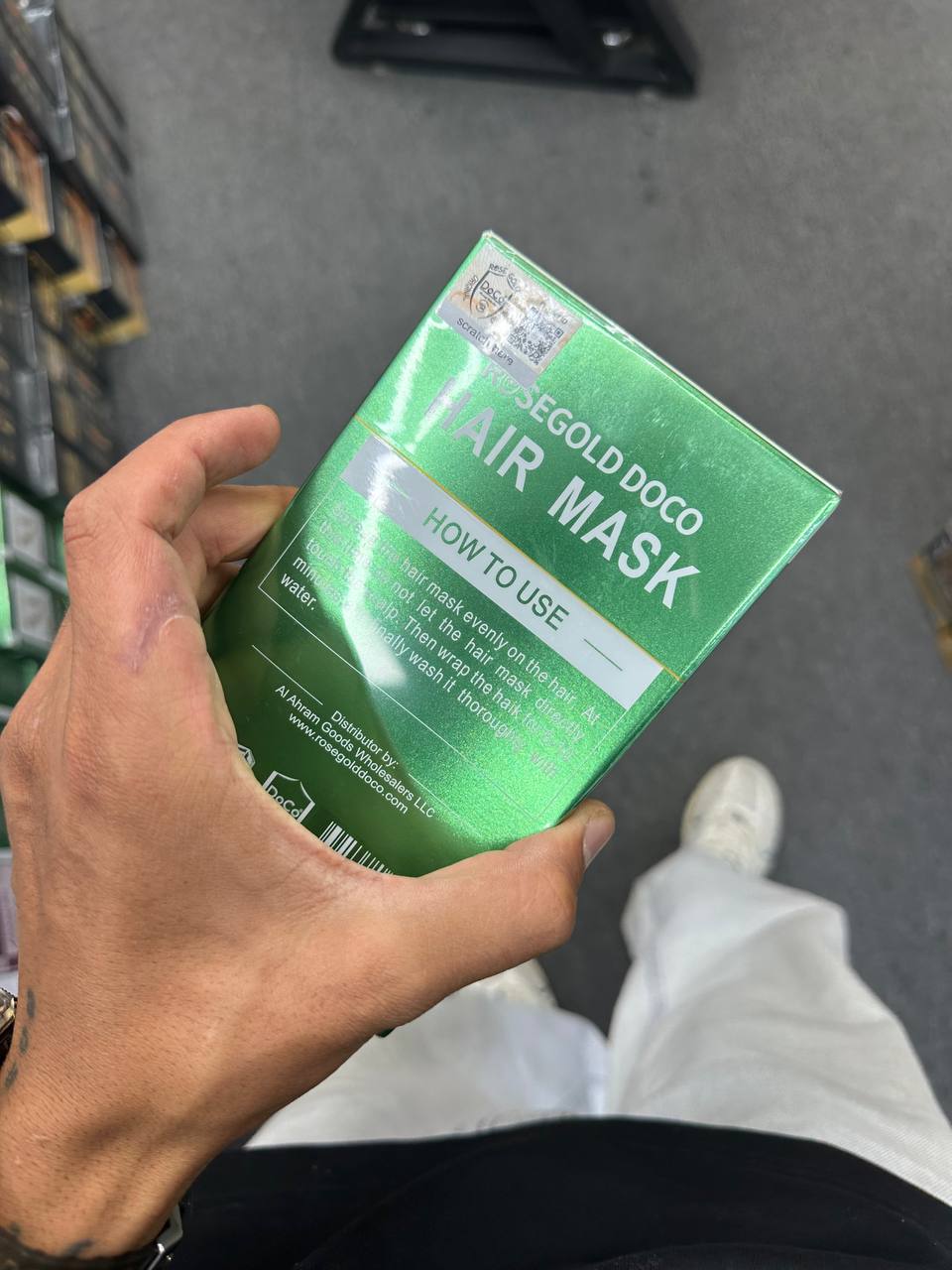 Rosemary Rose Gold Hair Mask