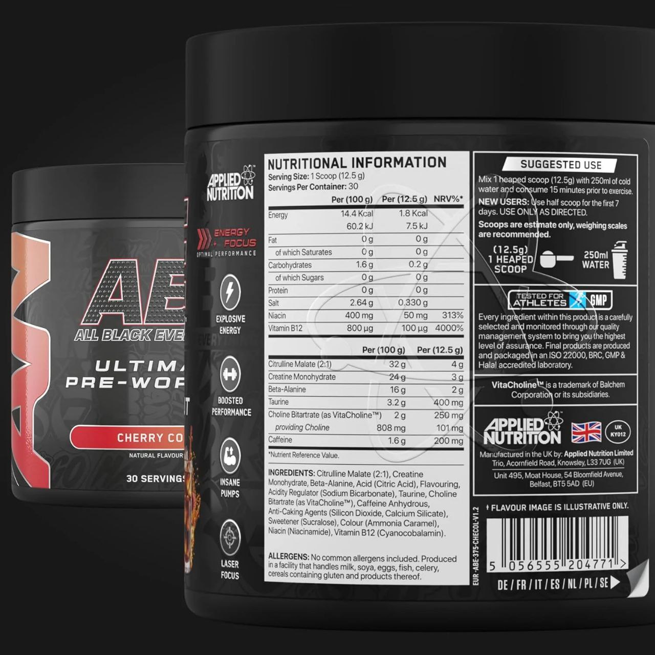 Applied Nutrition ABE All Black Everything