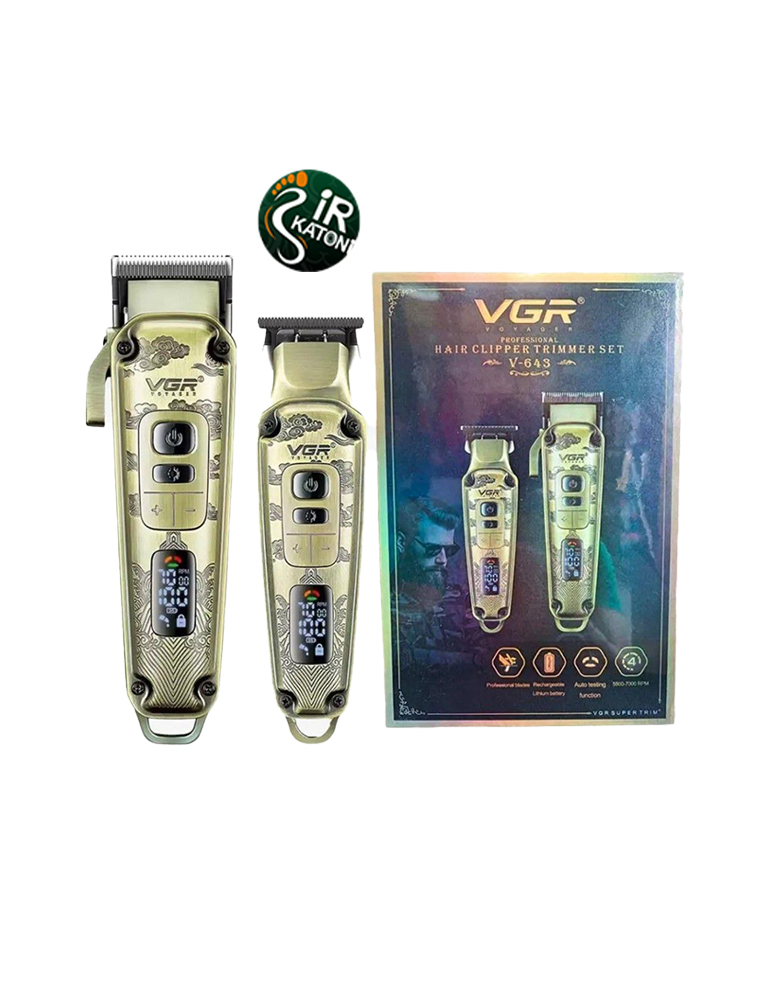 ست ماشین اصلاح وی جی آر VGR مدل V-643