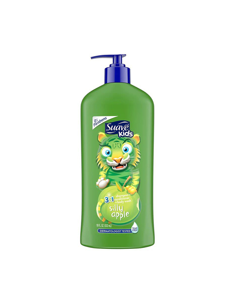 شامپو ۳ در ۱ کودک سوآو کیدز سیب 532 میل