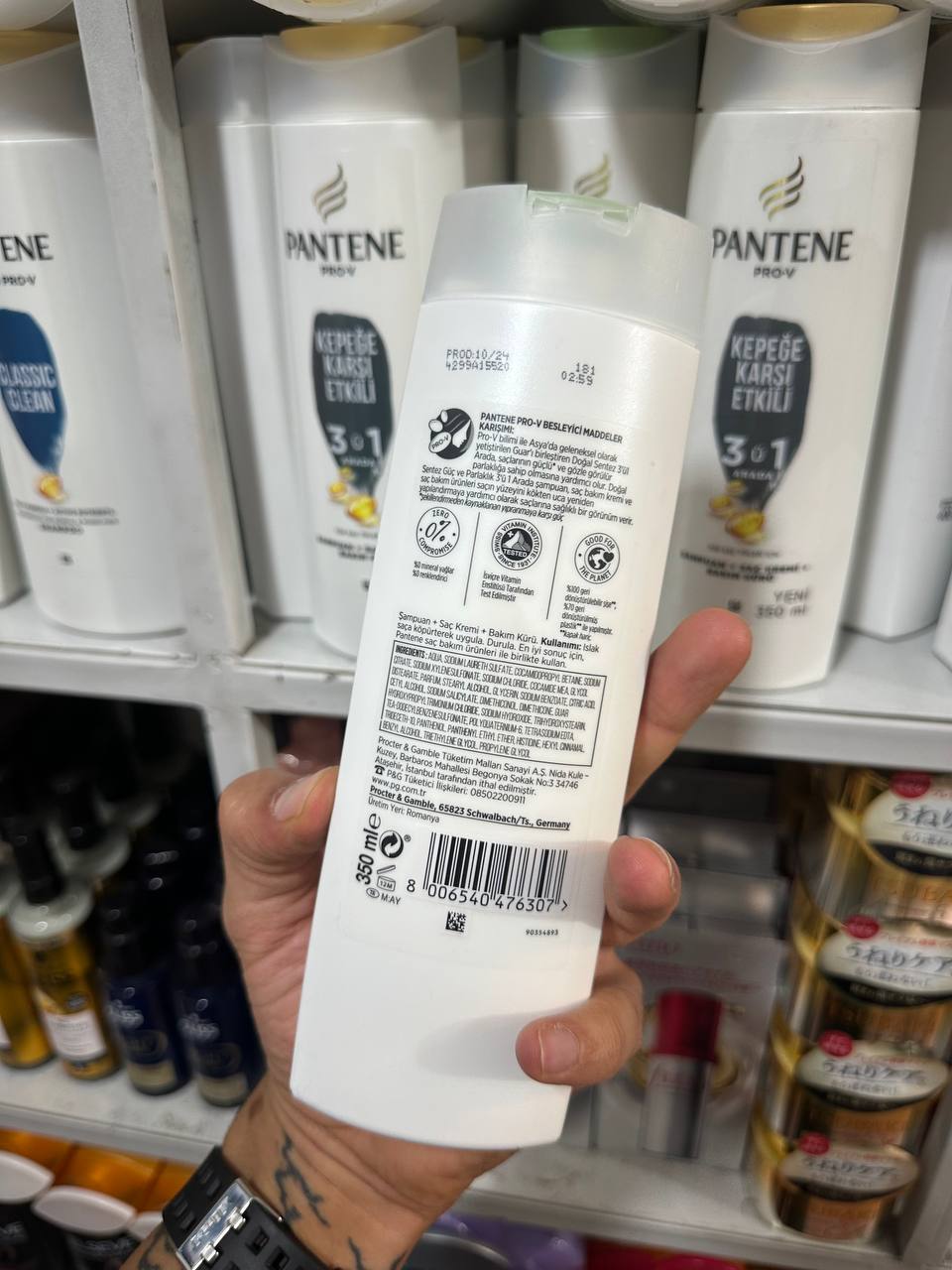 Pantene Güç ve Parlaklık Strength & Shine Shampoo